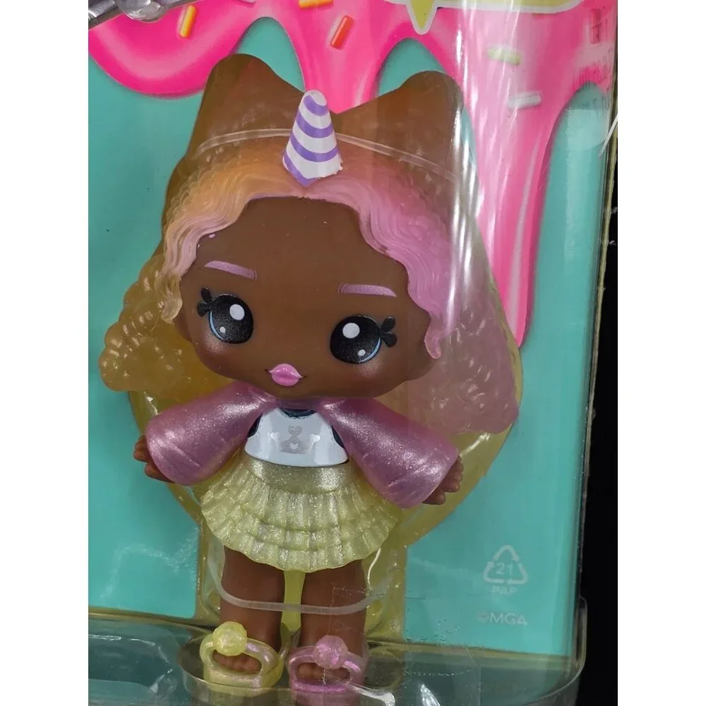 MGA Yummi-Land Nia Candy Fluff Doll & Lip Gloss Making Kit Scented 4+ New Boxed